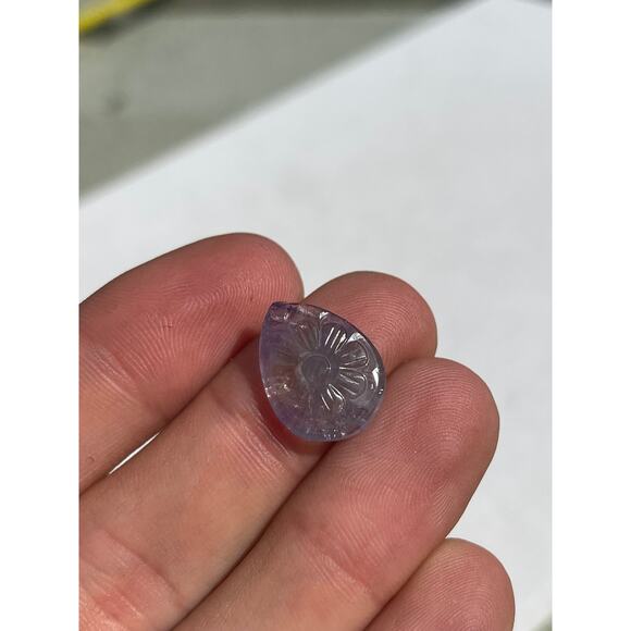 8.50 carat Unheated Tanzanite Cabochon - Picture 4 of 7